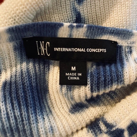 INC International Concepts tie dye sweater - Picture 4 of 8